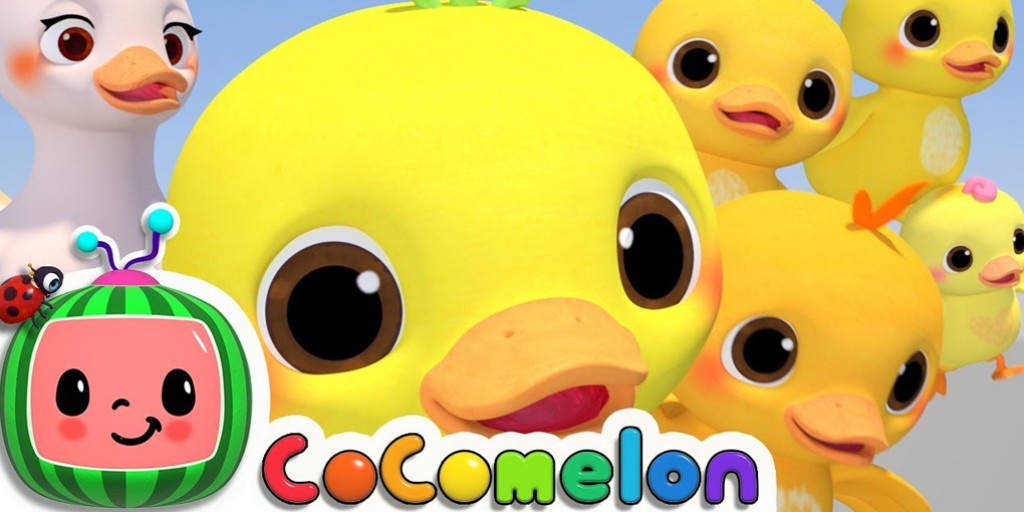 کارتون کوکوملون - Five Little Ducks